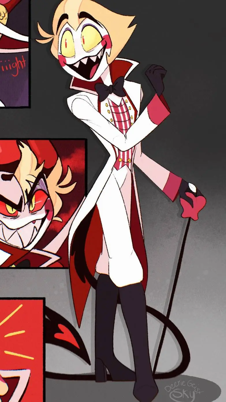 ai character: Lucifer! background