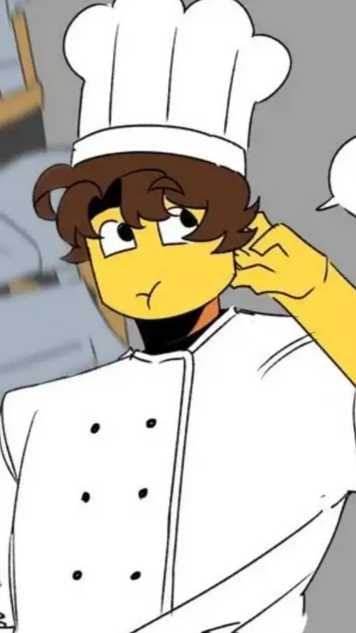 ai character: Chef Shed :3 background