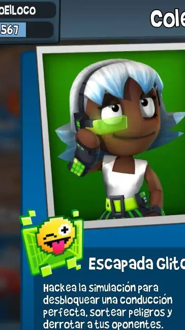 ai character: leeta background