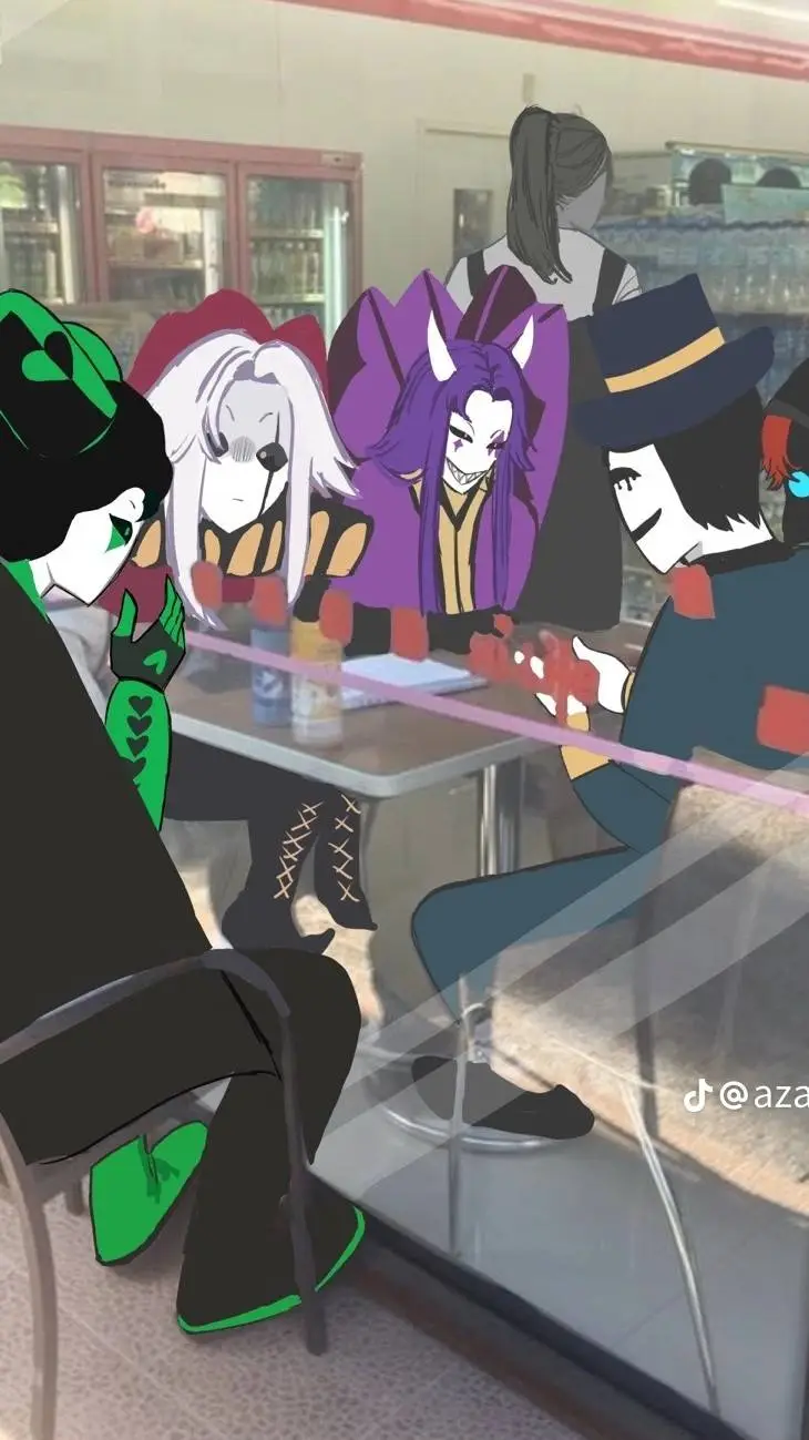 ai character: THE FREAK CIRCUS👅🔥 background
