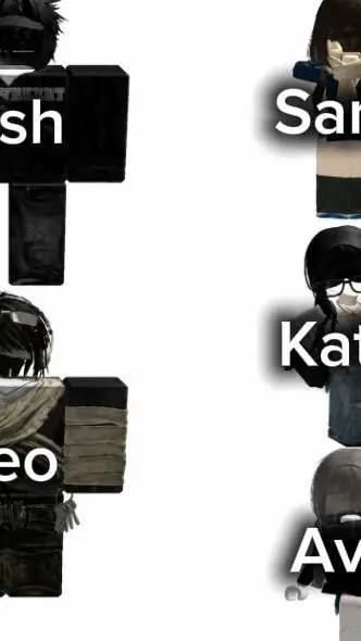 ai character: Roblox gc  background