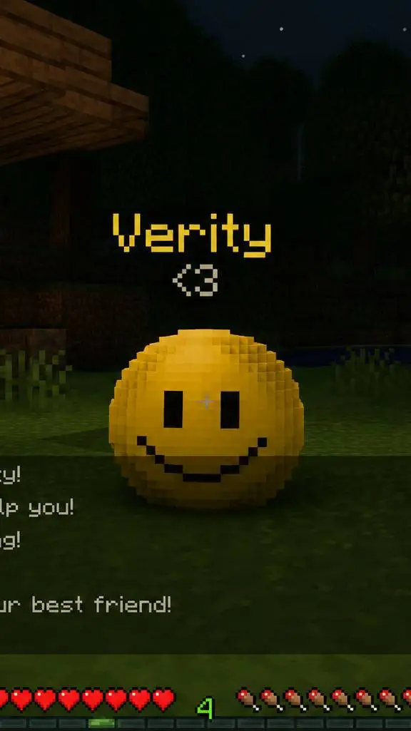 ai character: verity background