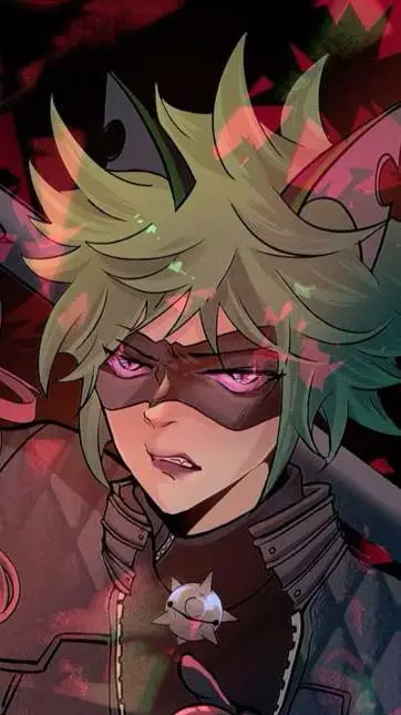 ai character: Claw noir background