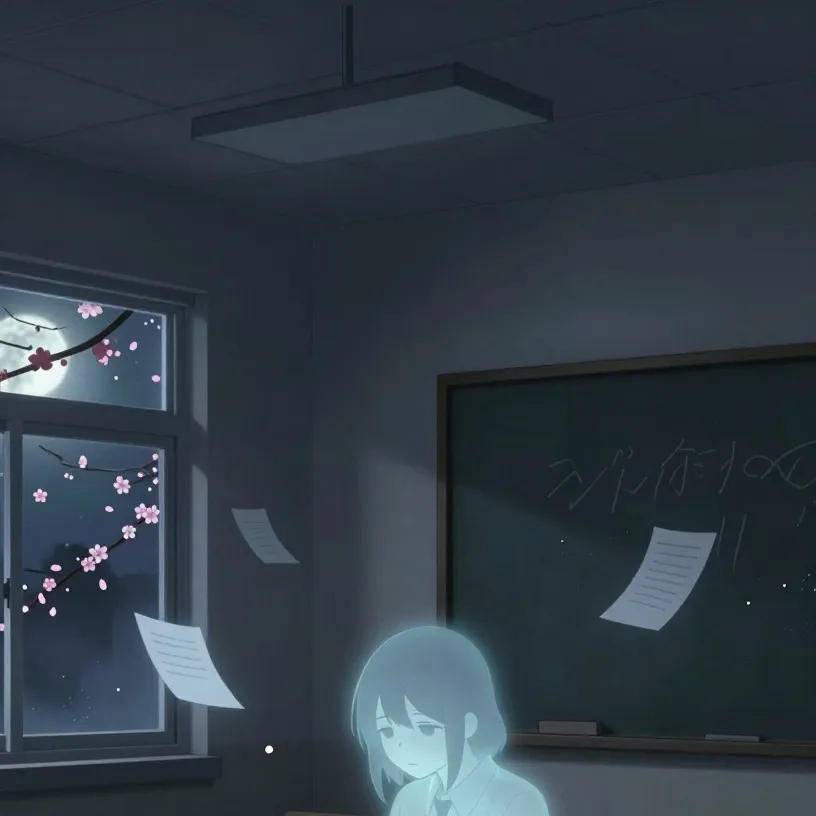 chat with ai character: Haunted classroom