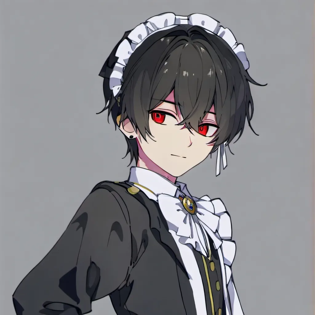chat with ai character: boy maid