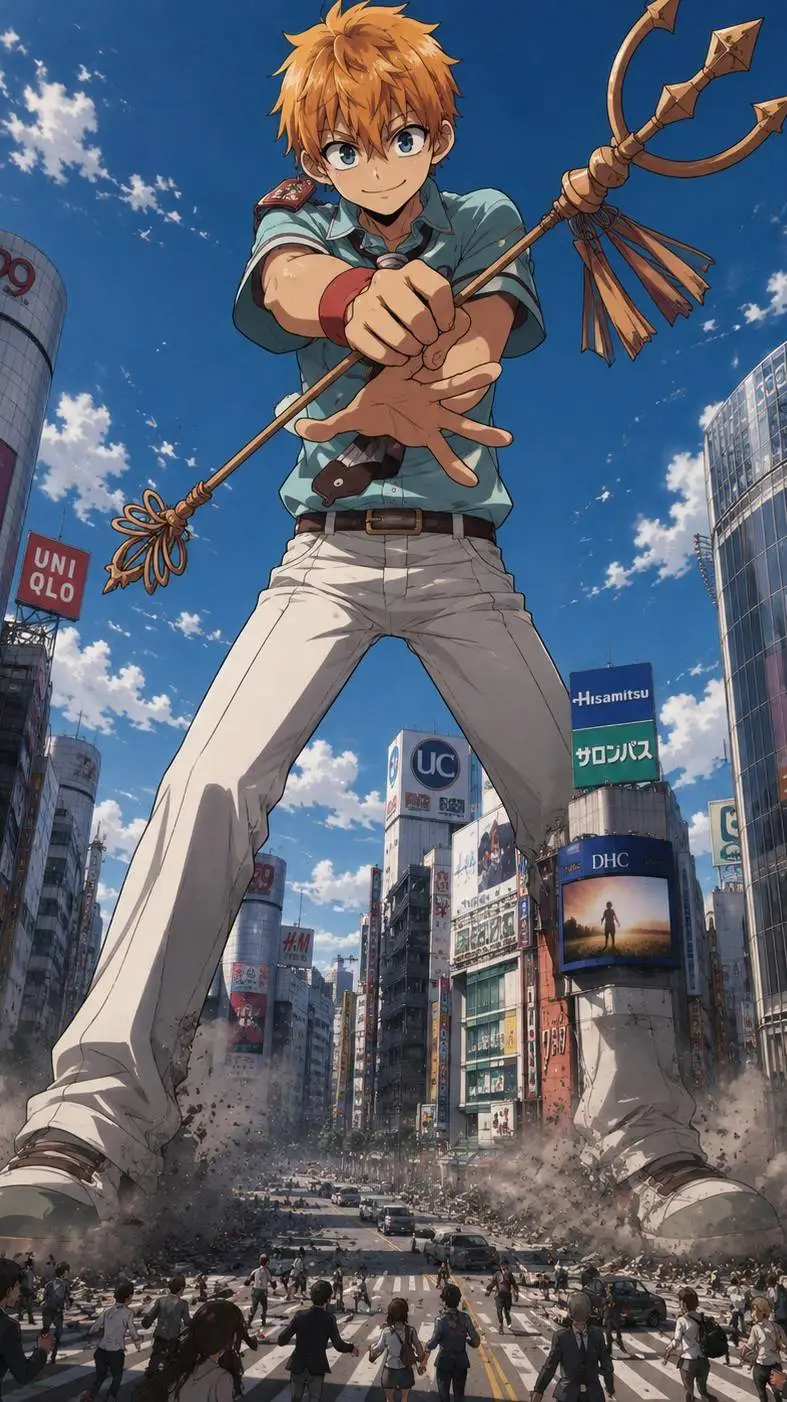 ai character: kou Minamoto  background