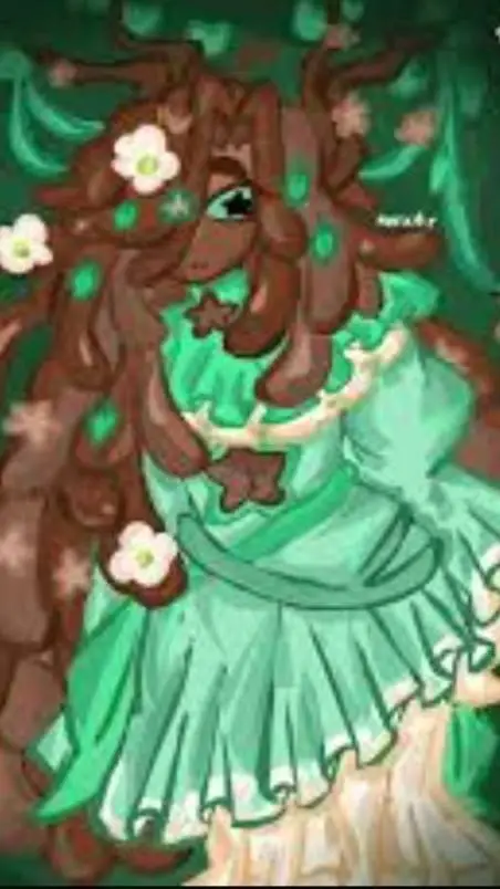 ai character: Linnea background