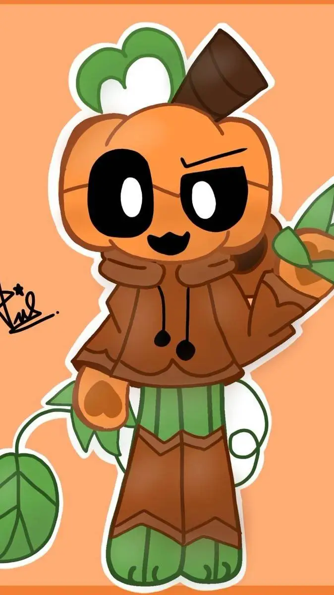 ai character: Gourdy  background