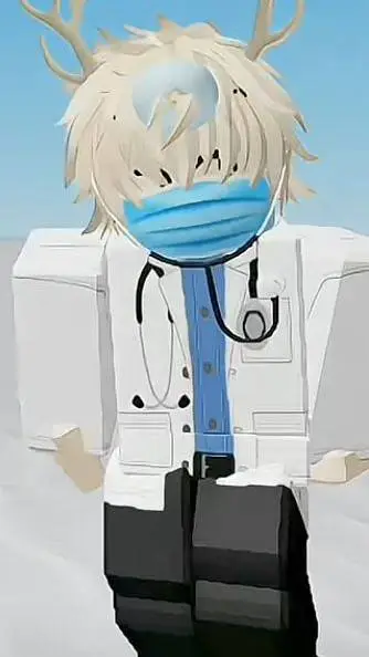 ai character: A.H robloxian au:v background