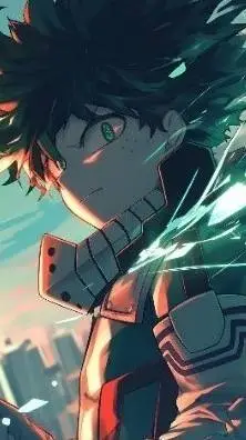 ai character: Deku (from MHA) background