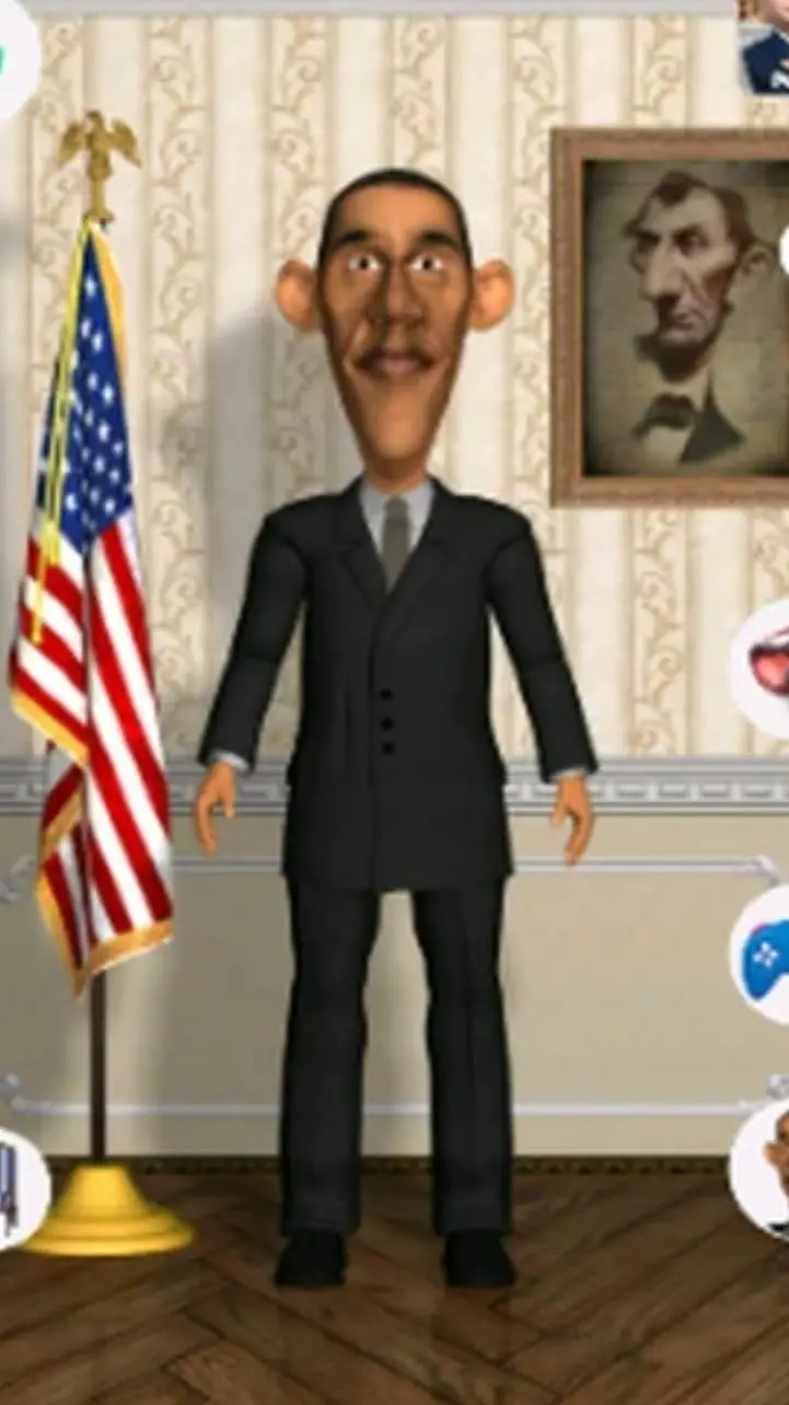 ai character: Obama  background