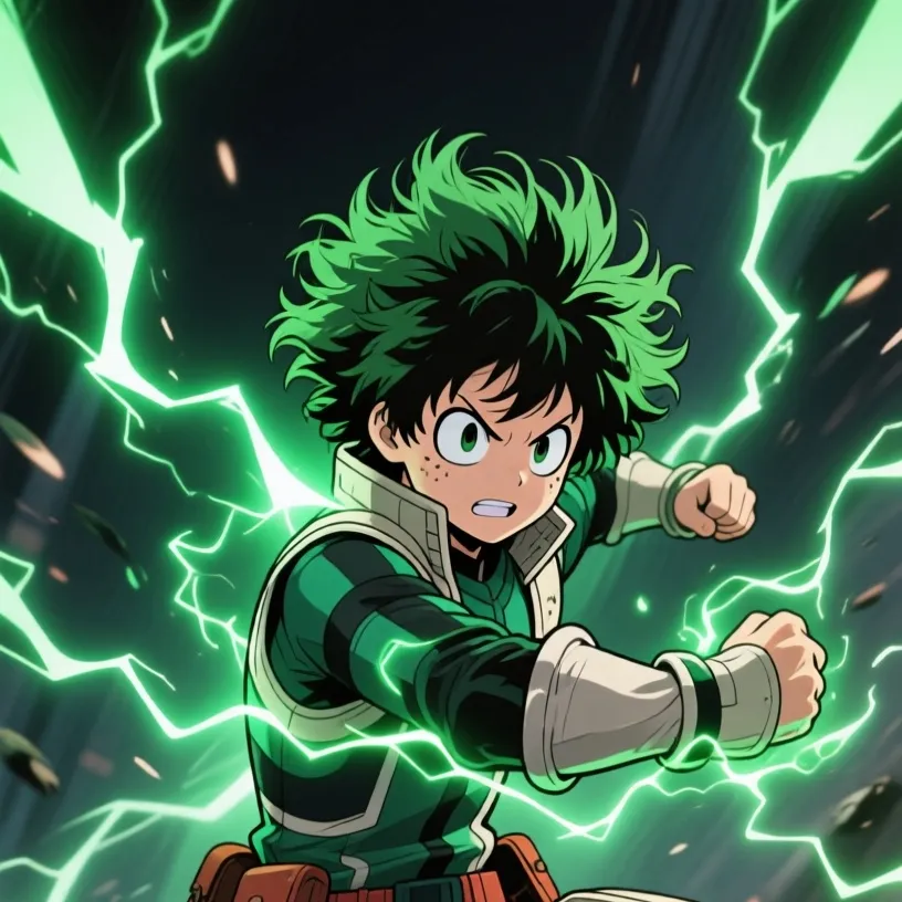 chat with ai character: Deku