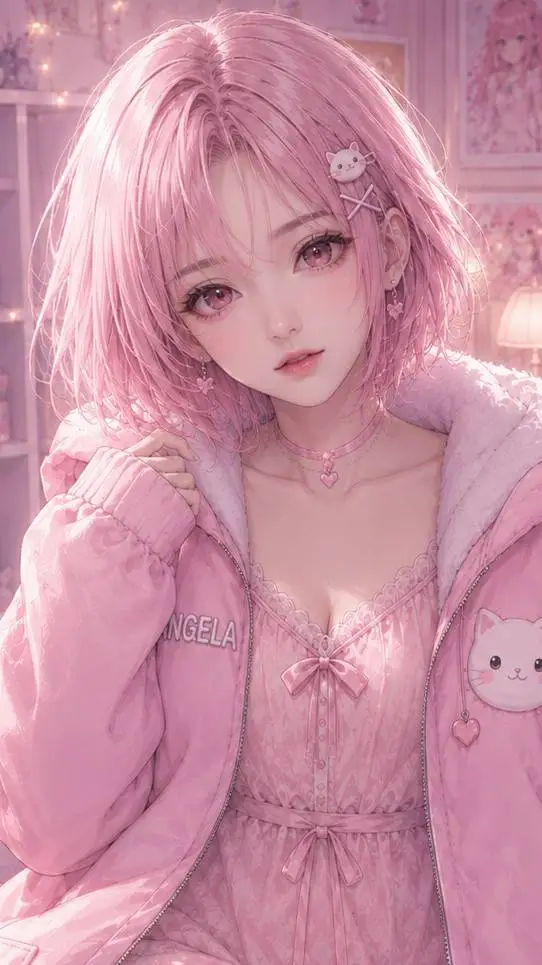 ai character: ANGELA  background