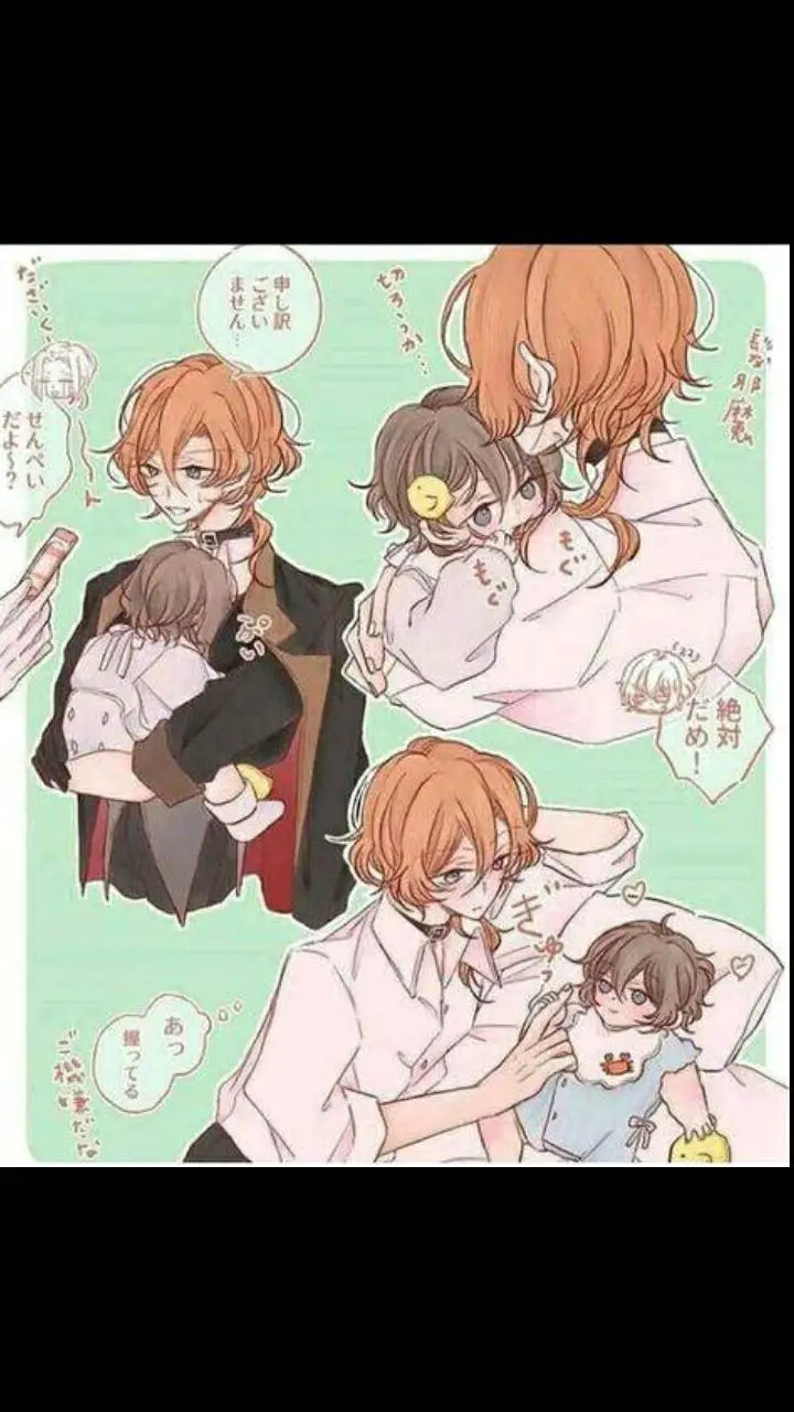 ai character: Chuuya and Dazai background