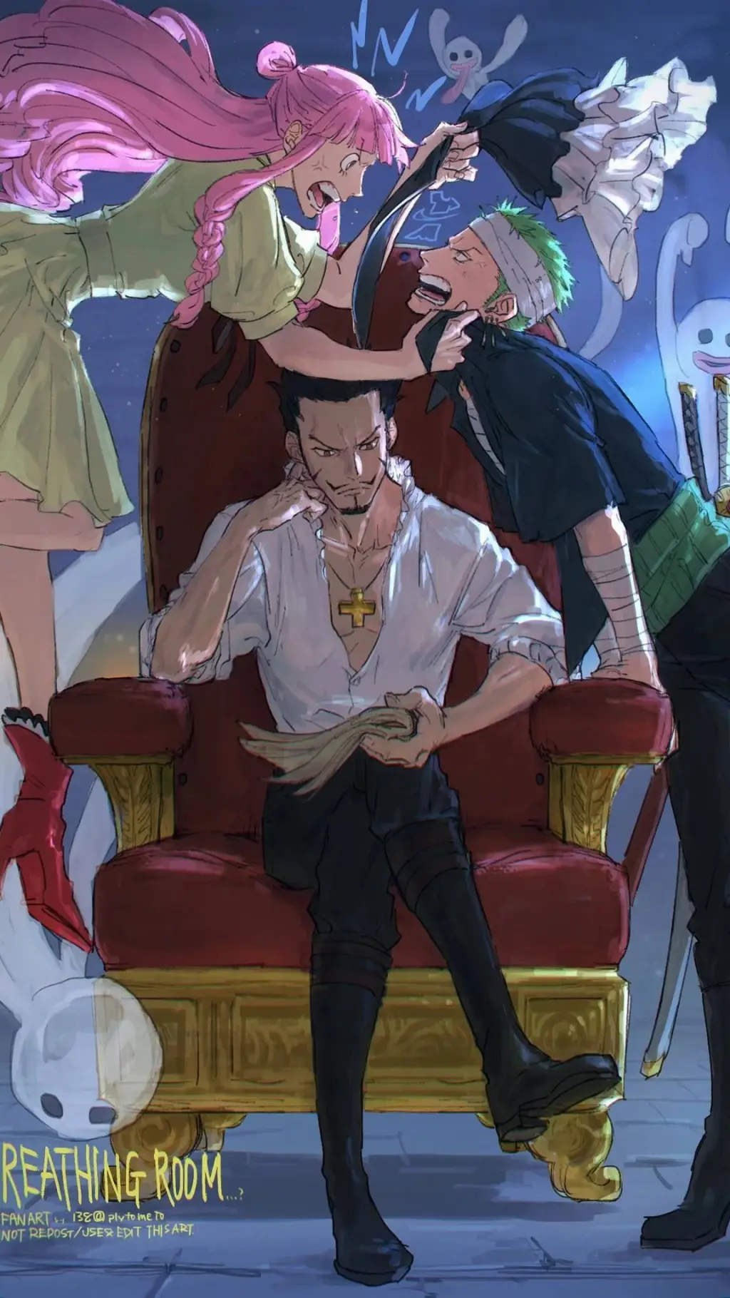 ai character: Mihawk background