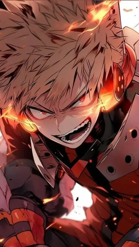 ai character: Bakugo💥 background