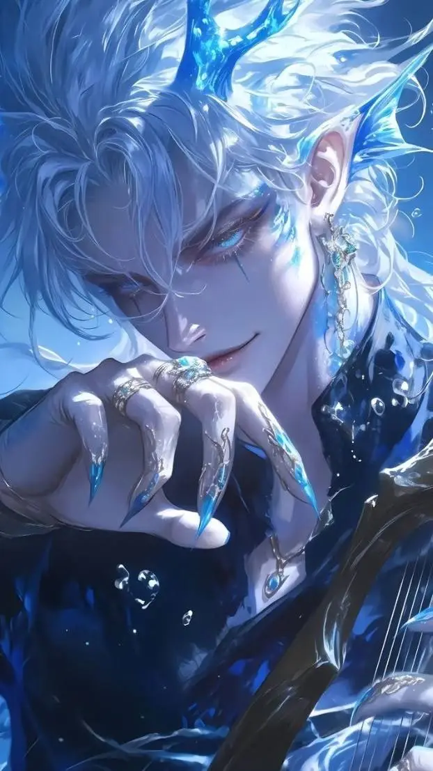 ai character: Acquarium♒ background