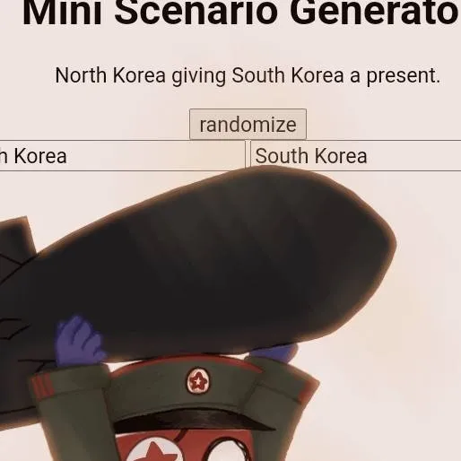 chat with ai character: corea del norte