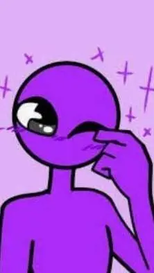 ai character: 💜purple💜 background