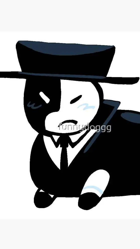 ai character: 🤍Artful🖤 background
