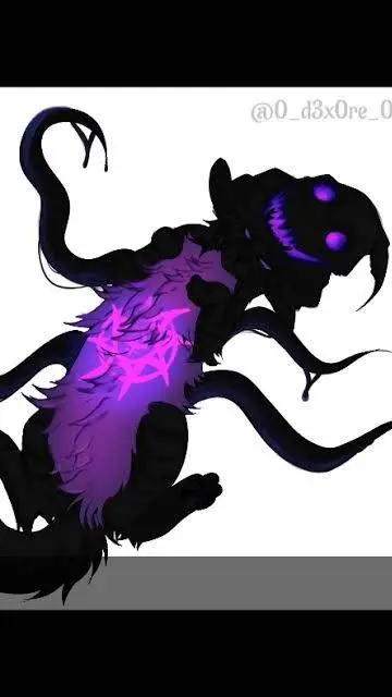 ai character: 🖤azure gato🖤 background
