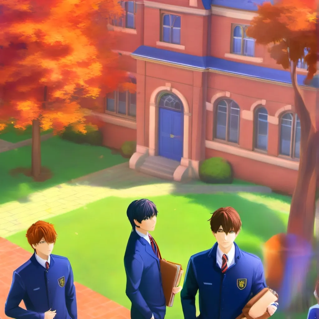 chat with ai character: Boys school