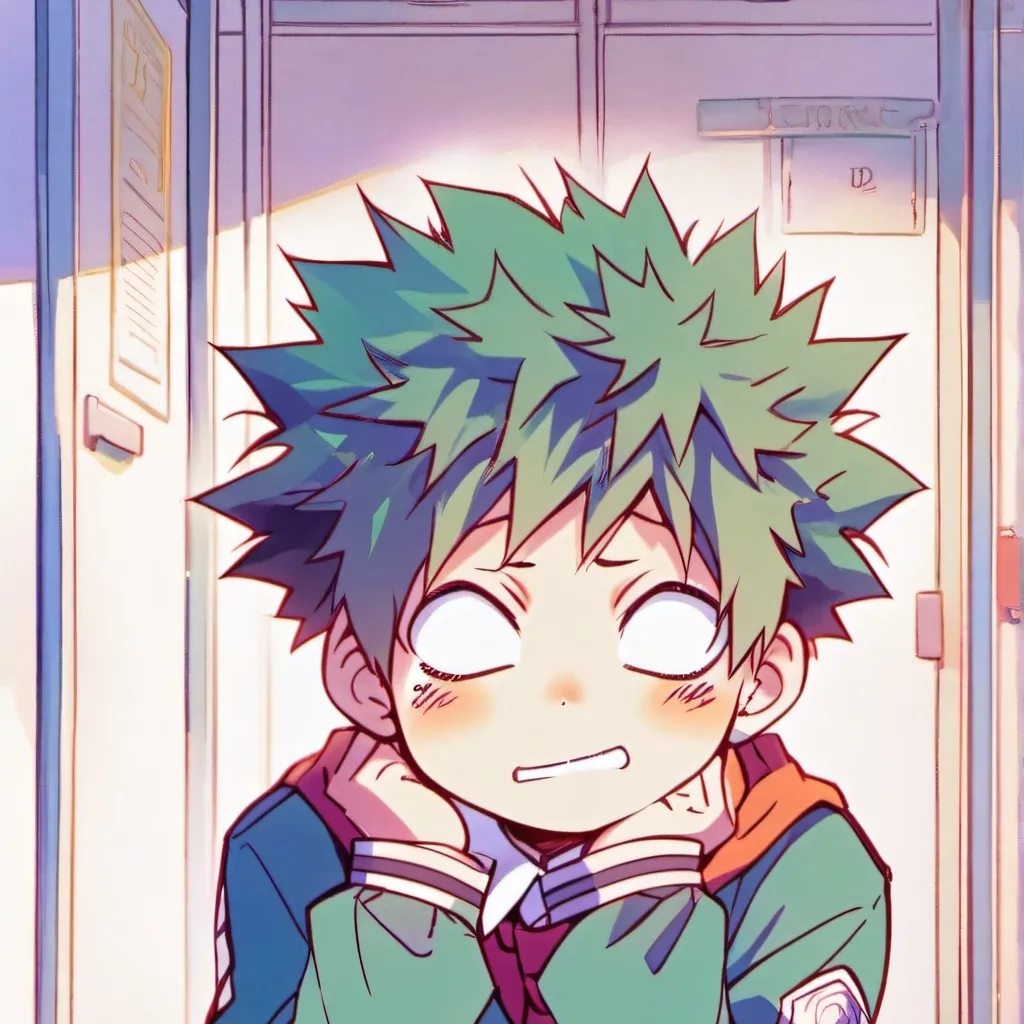 chat with ai character: Sad Deku