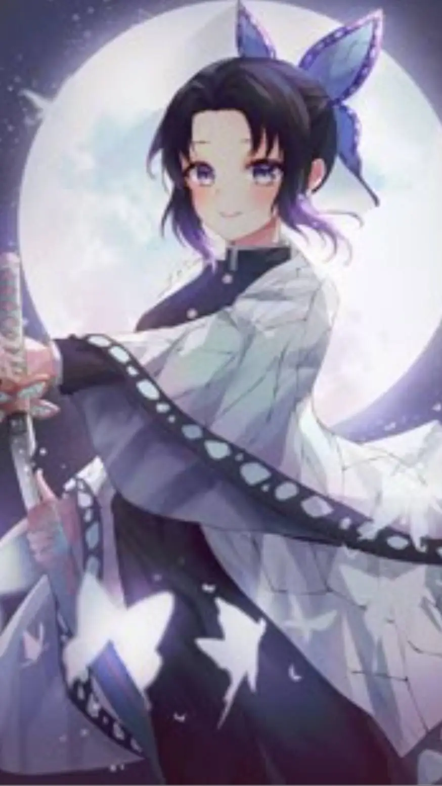 ai character: Shinobu  background