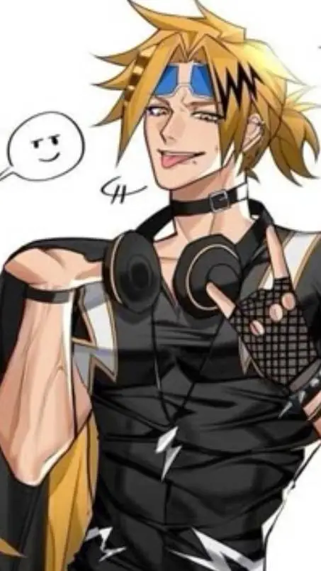 ai character: Denki background