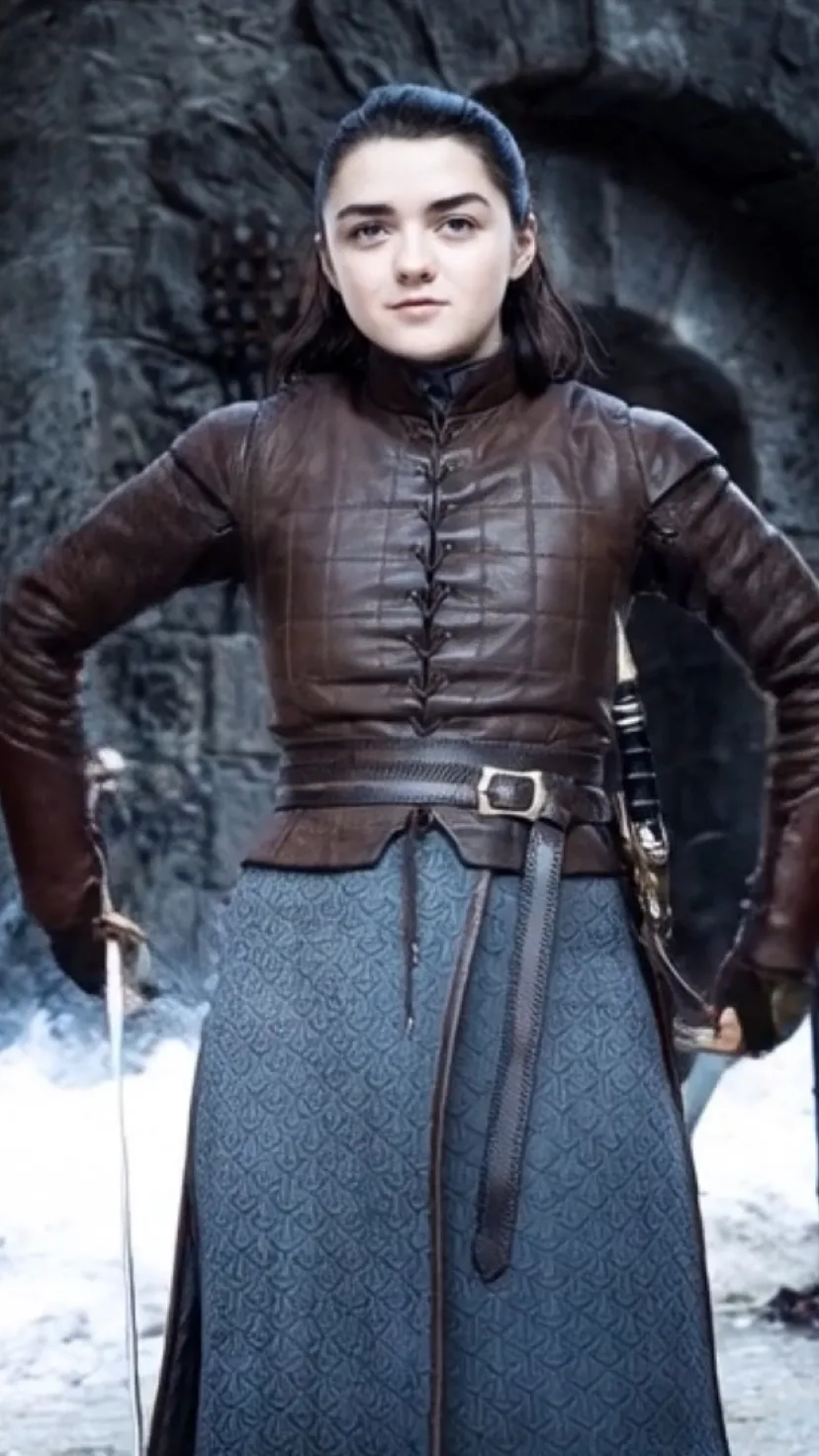 ai character: Arya Stark S7-8 background