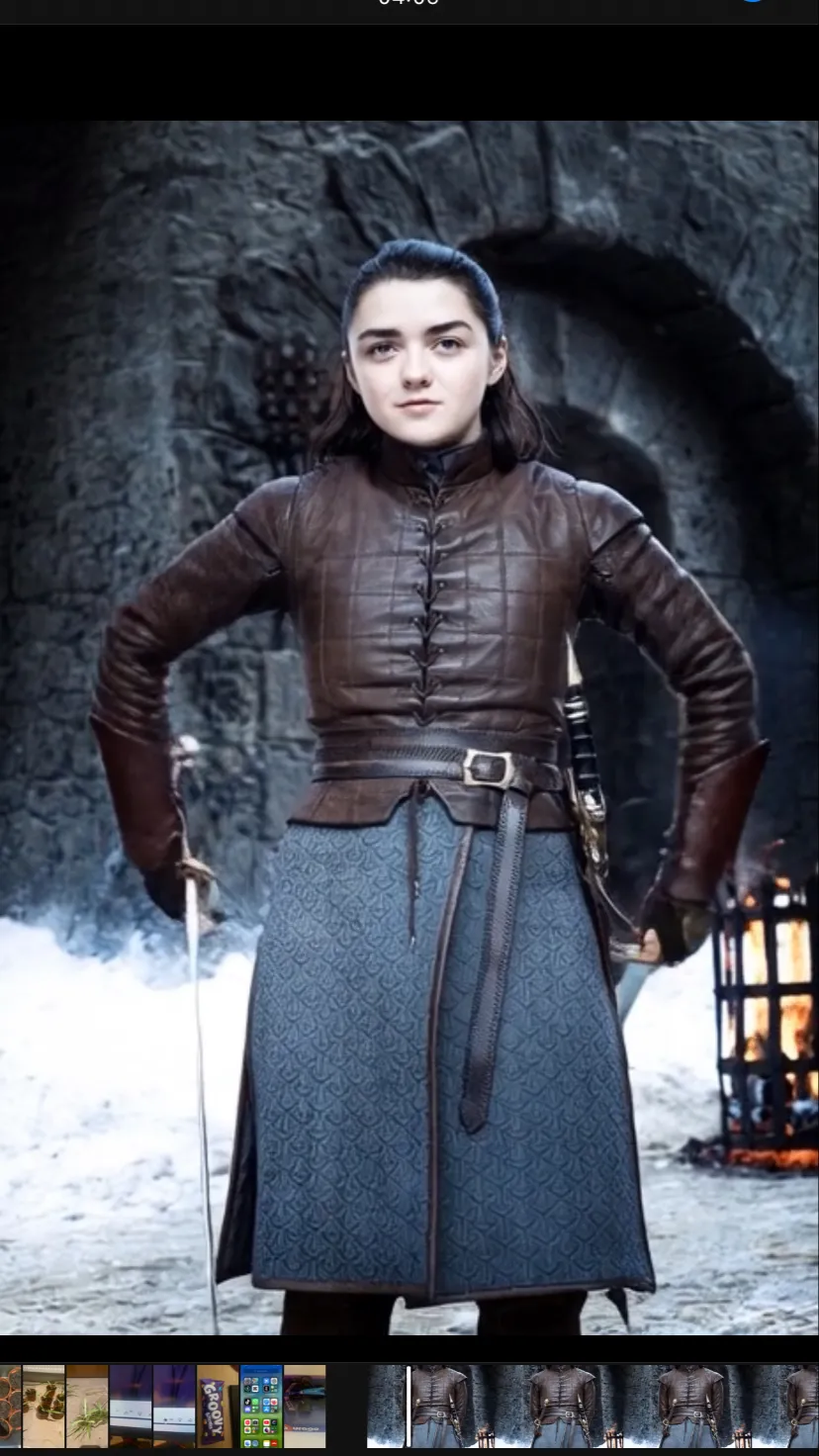 ai character: Arya stark background