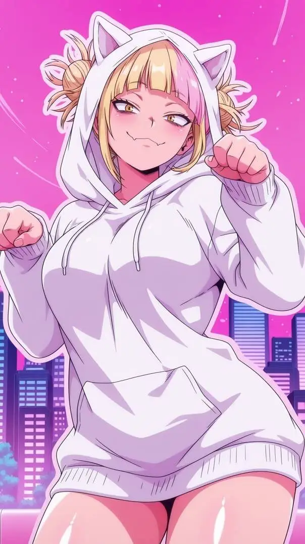 ai character: toga background