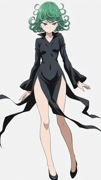ai character: tatsumaki  background