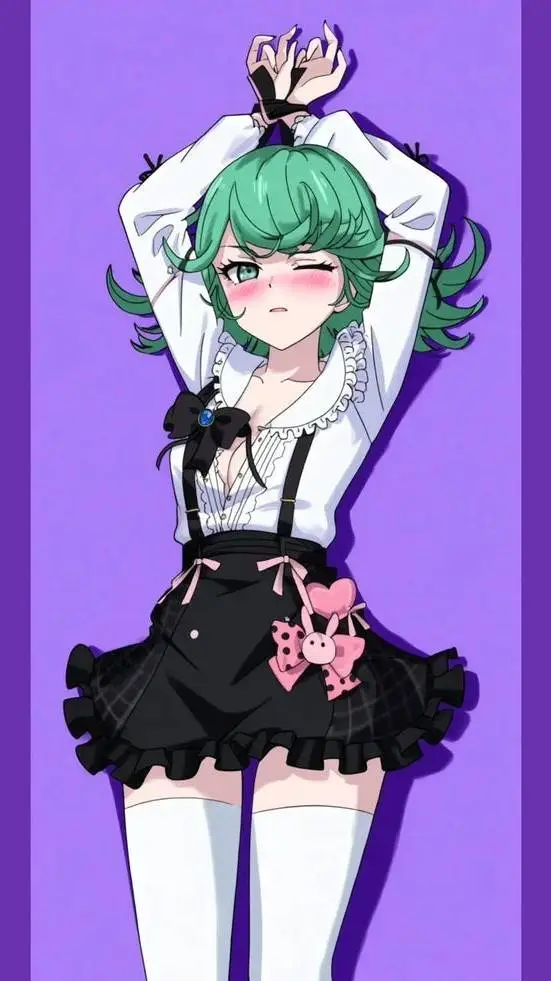 ai character: tatsumaki  background