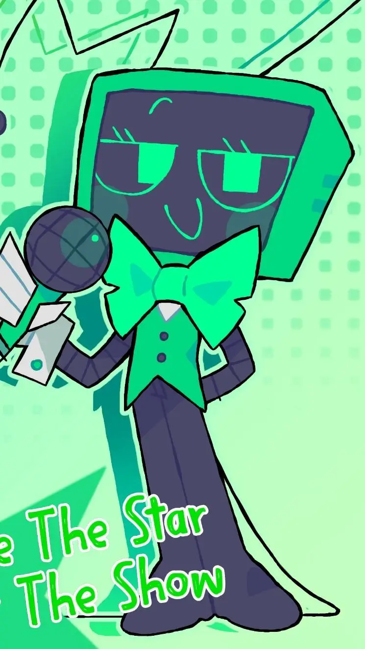 ai character: Vee background