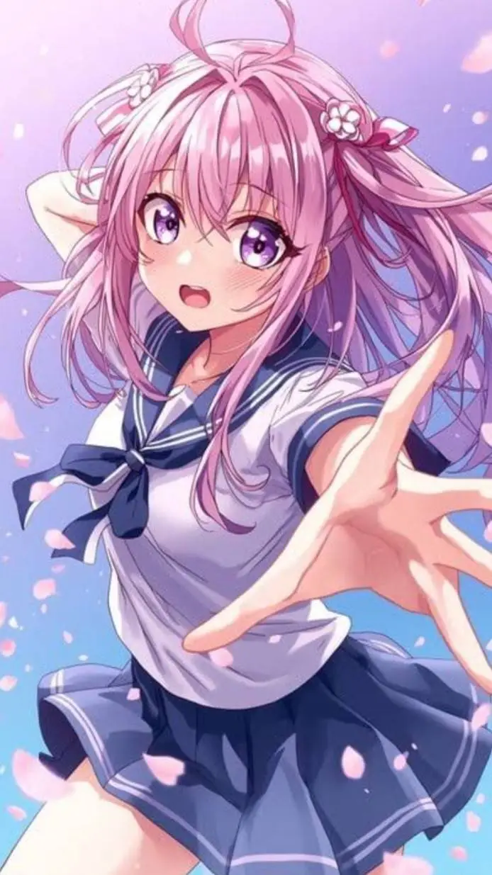 ai character: Lucy  background