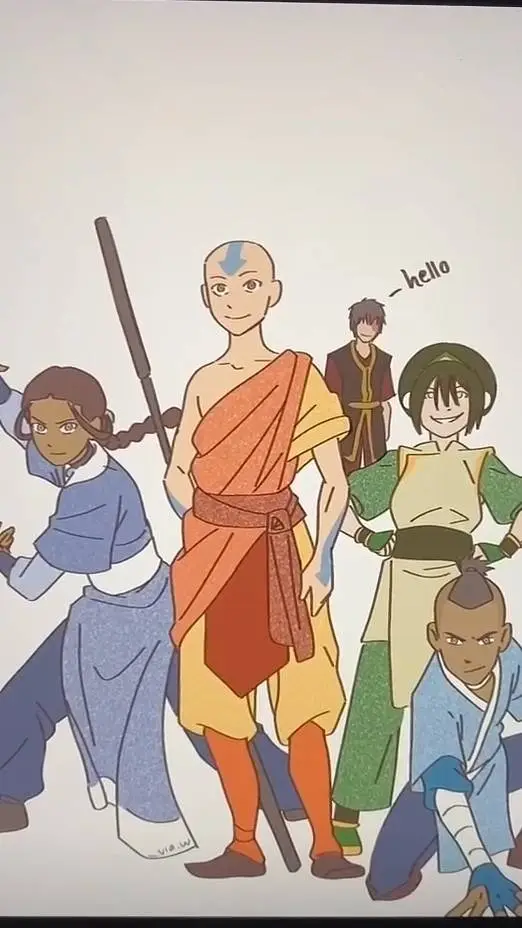 ai character: team avatar background