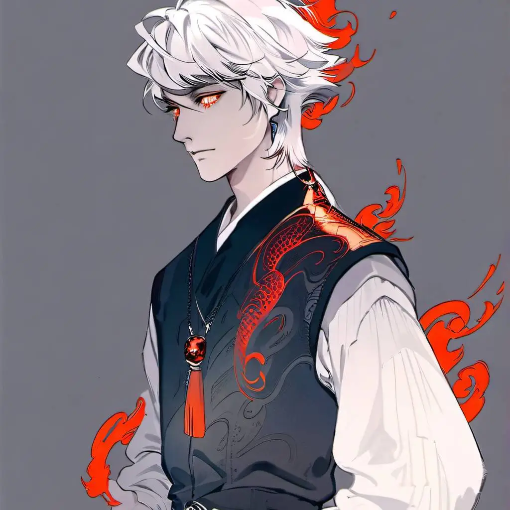 ai character: Dragon king background
