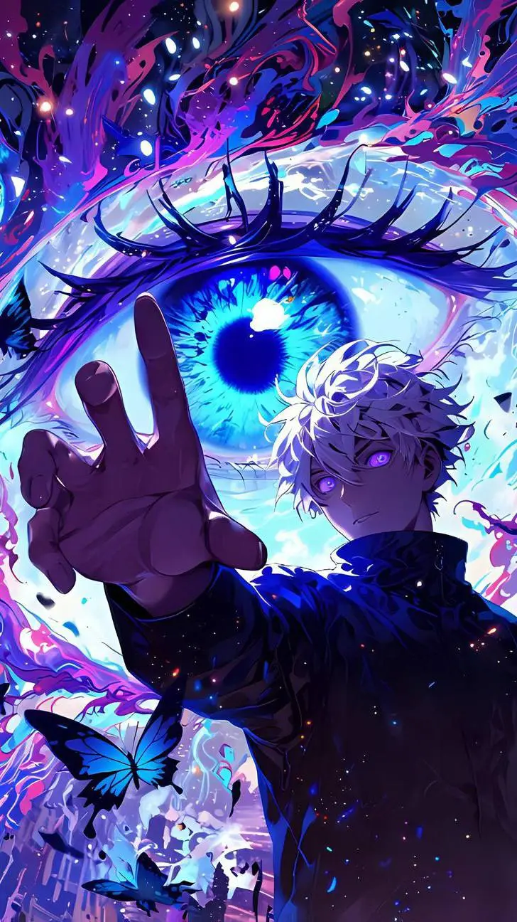 ai character: gojo background