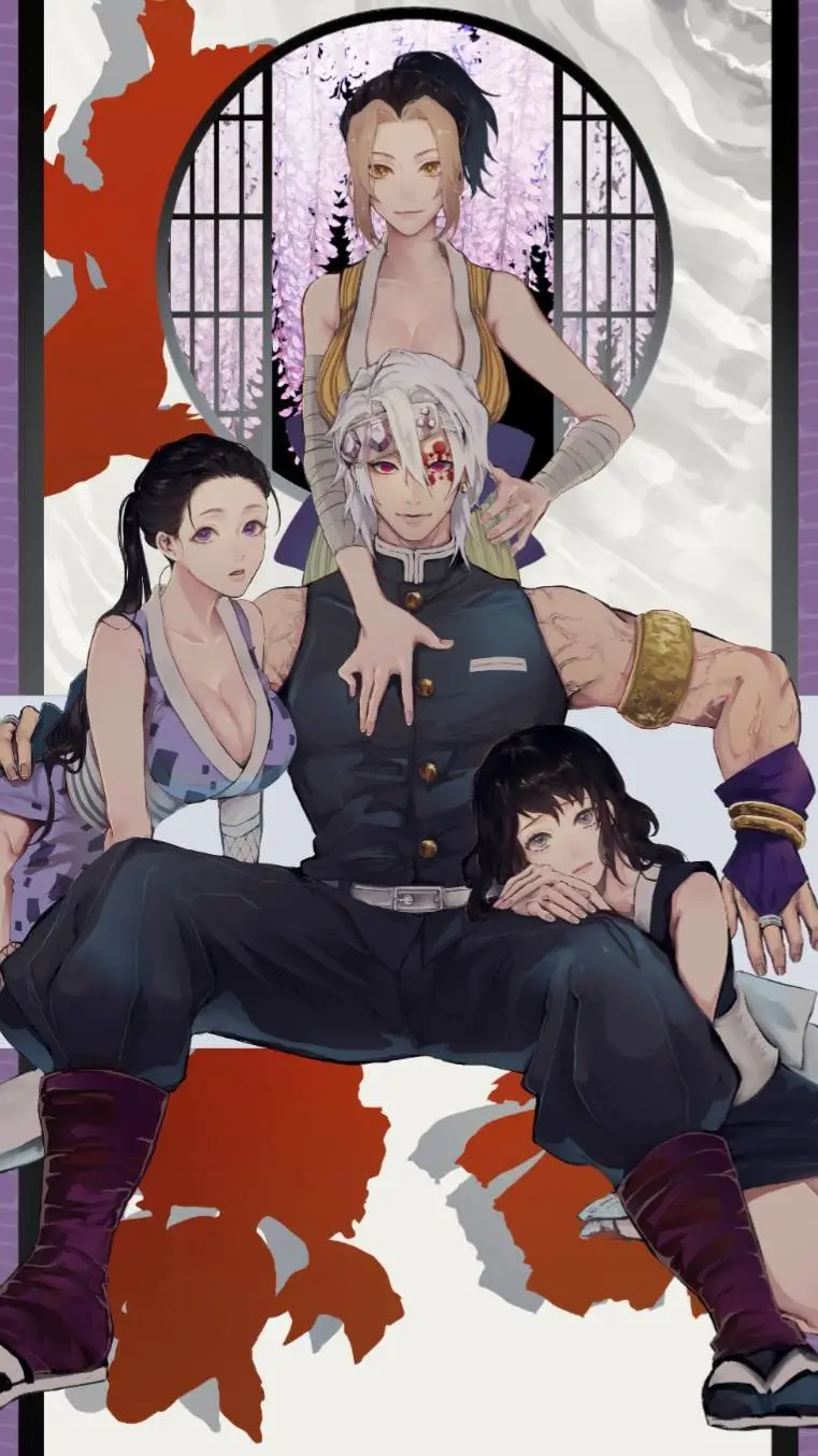 ai character: Tengen+4 wives background
