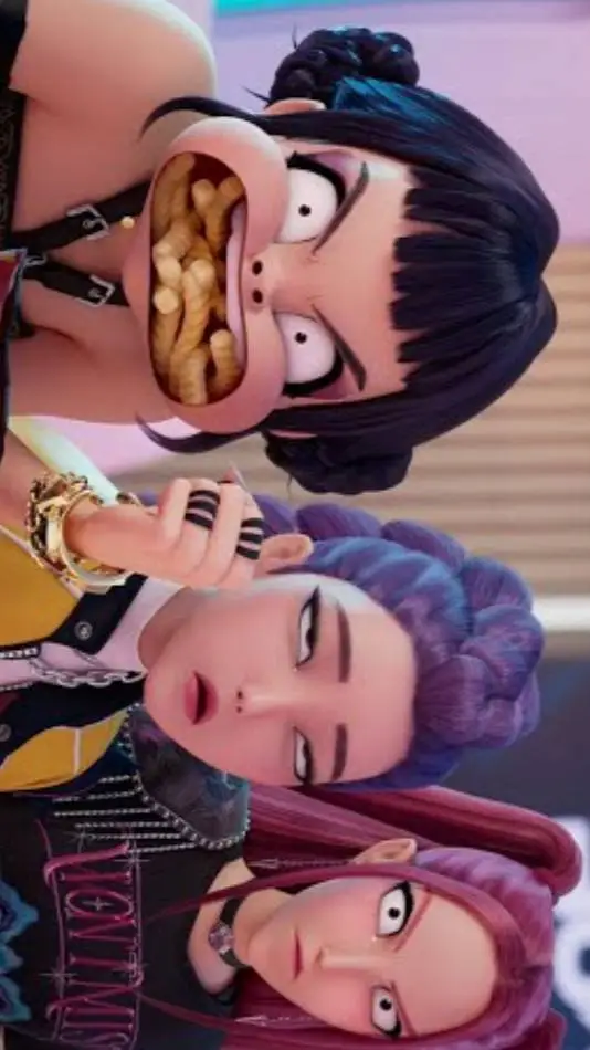 ai character: Kpop Demon Hunters background