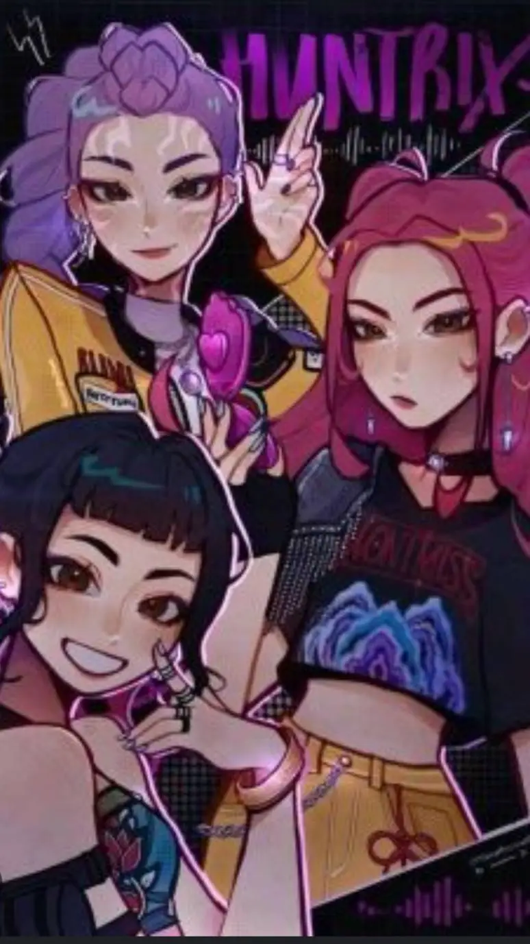 ai character: Kpop Demon Hunters background