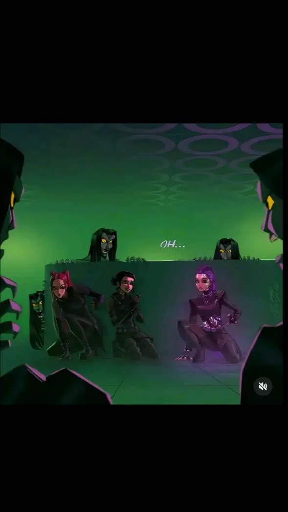 ai character: Kpop demon hunters background