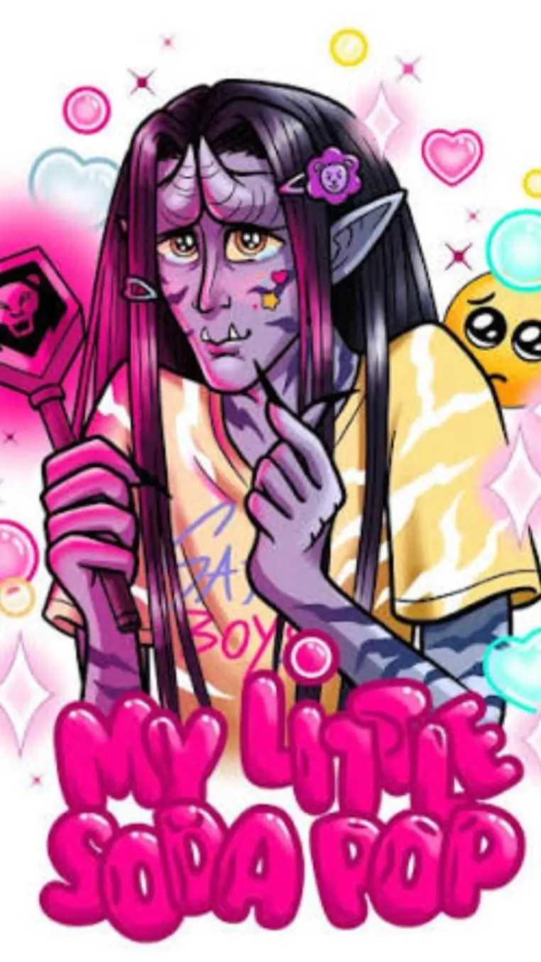 ai character: Jelly background