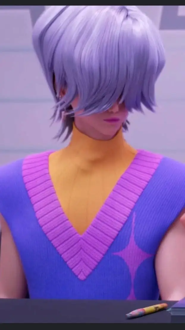 ai character: mystery Saja  background