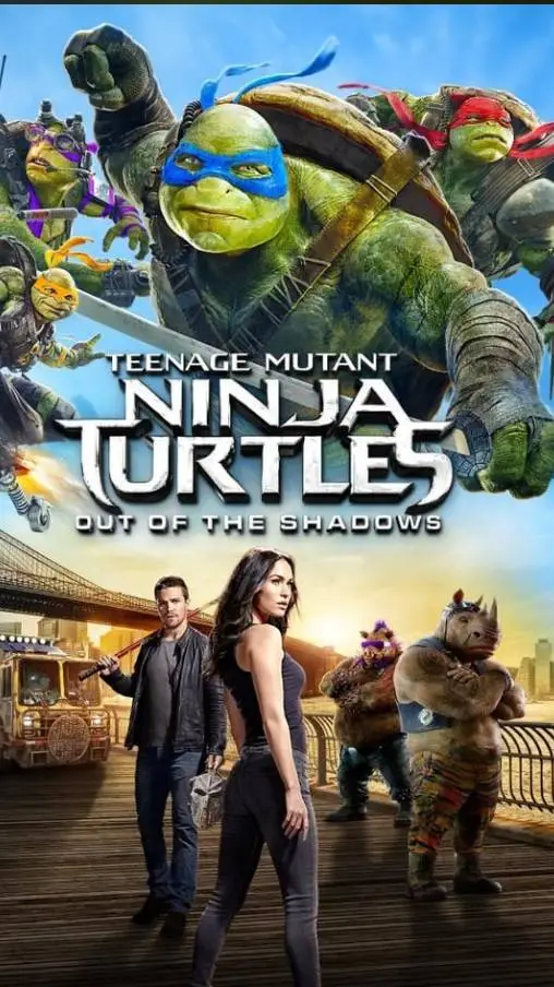 ai character: Bayverse TMNT  background