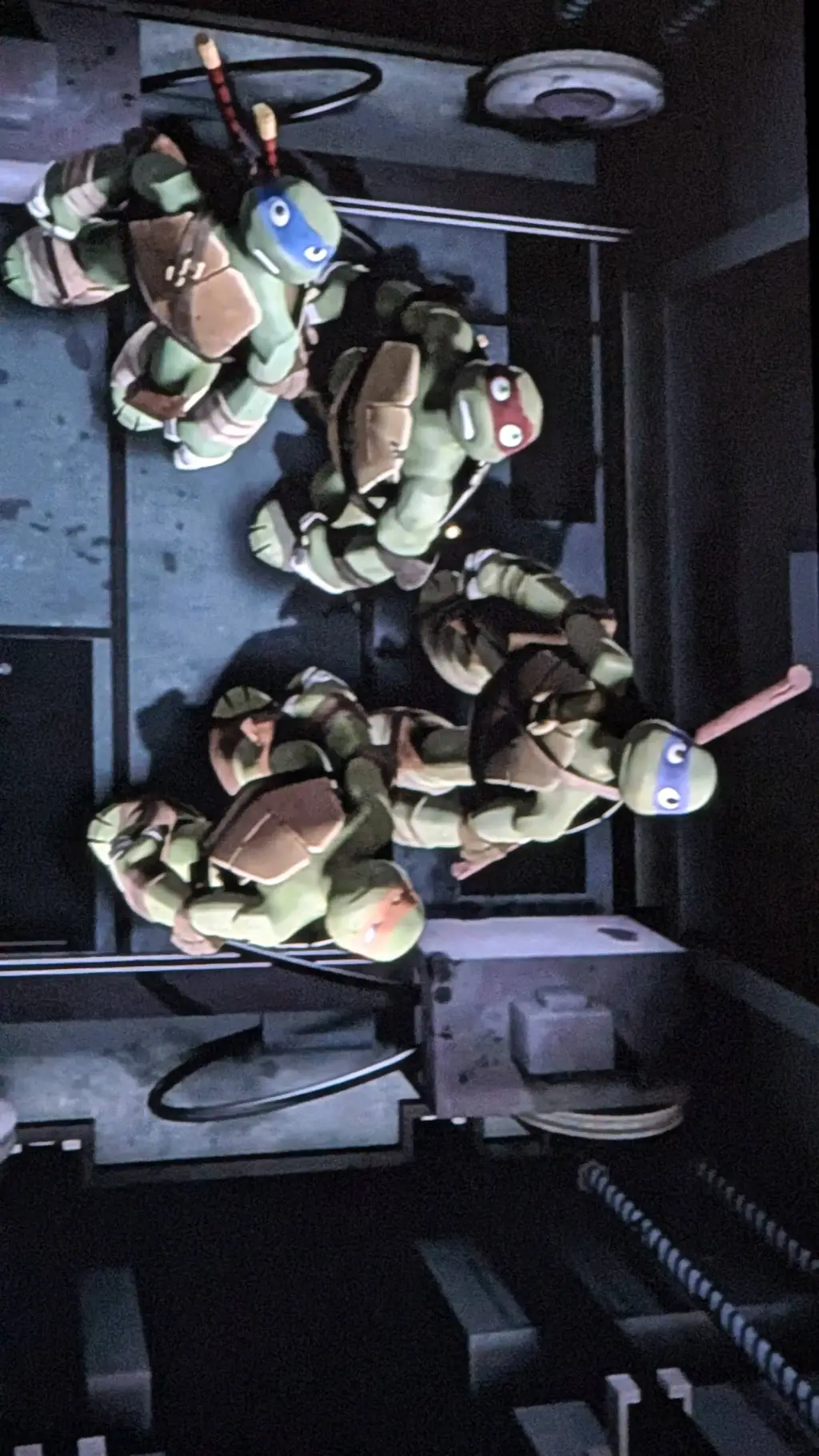 ai character: TMNT 2012 background