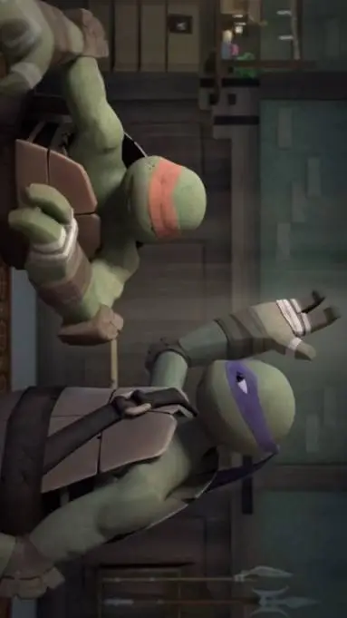 ai character: TMNT 2012 background