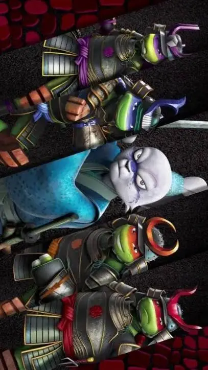 ai character: TMNT 2012 background