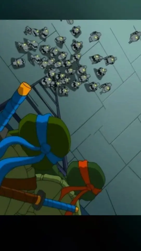 ai character: TMNT 2003 background